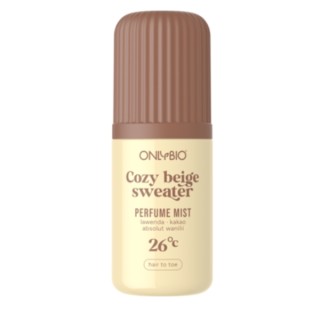 OnlyBio Cozy Beige Sweater 26°C Perfumed Hair and Body Mist 100 ml