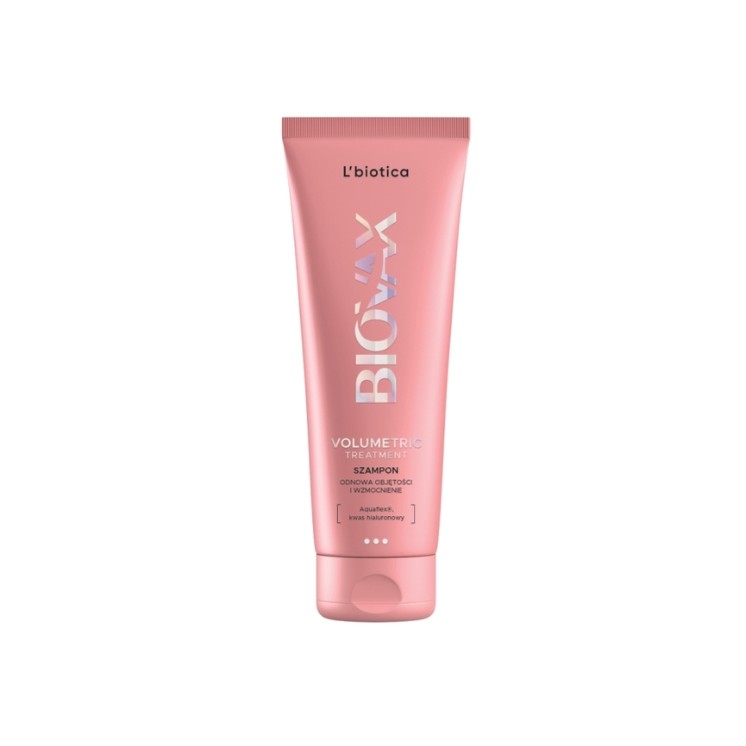 L'biotica BIOVAX Glamour Volumetry Treatment Інтенсивно зволожуючий шампунь для волосся 200 мл
