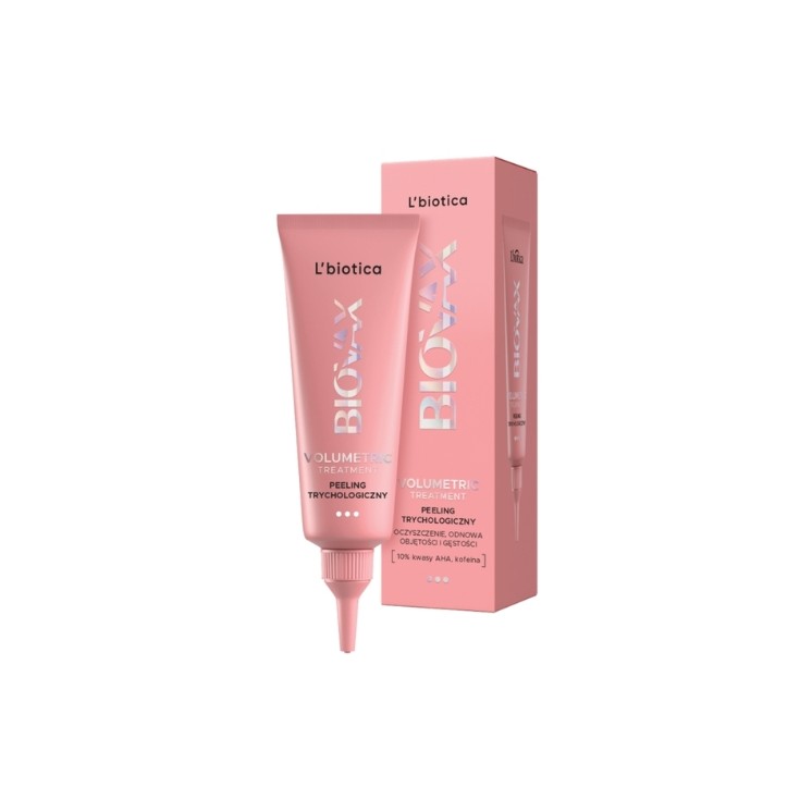 L'biotica BIOVAX Glamour Volumetry Treatment oczyszczający Peeling trychologiczny 100 ml