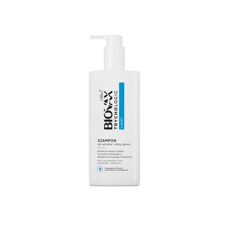 L'biotica BIOVAX Trychologic Anti-Schuppen-Shampoo für Haar und Kopfhaut 200 ml