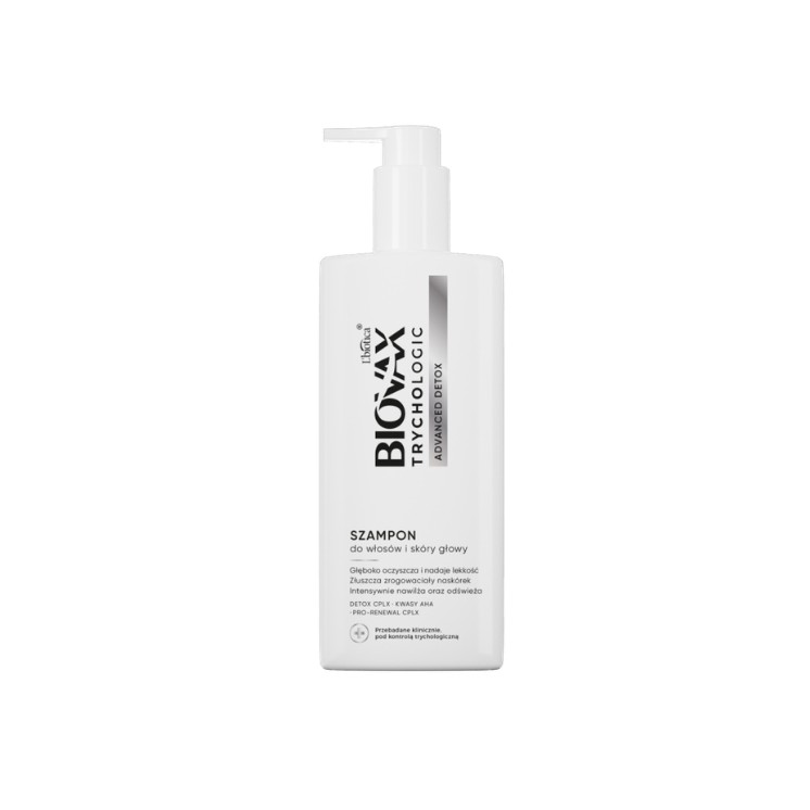 L'biotica BIOVAX Trychologic Advanced Detox Haar- und Kopfhautshampoo 200 ml
