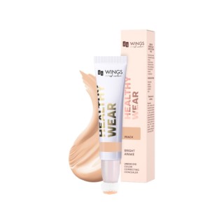 AA Wings of Color Healthy Wear Bright Awake Korektor rozjaśniający cienie pod oczami Peach 13 ml