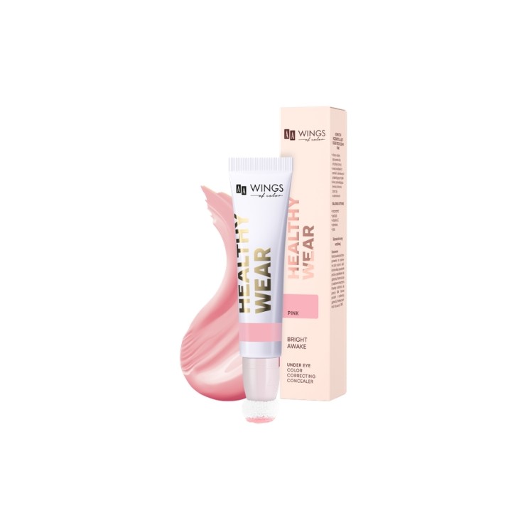 AA Wings of Color Healthy Wear Bright Awake Concealer für Augenringe, Pink 13 ml