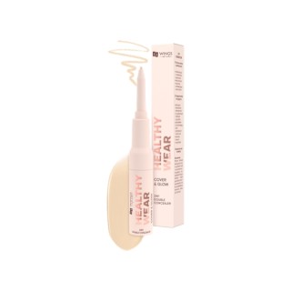 AA Wings of Color Healthy Wear Double Concealer Cover & Glow Korektor 2w1 /300/ Ivory 0,2 2 g + 7 g