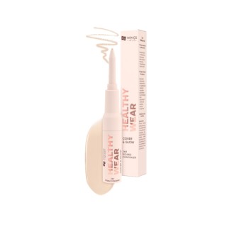AA Wings of Color Healthy Wear Подвійний консилер Cover & Glow Korektor 2w1 /301/ Vanilla 0,2 2 g + 7 г