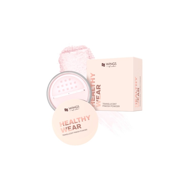 AA Wings of Color Healthy Wear Loses Glättendes Puder /01/ Rosa 8 g
