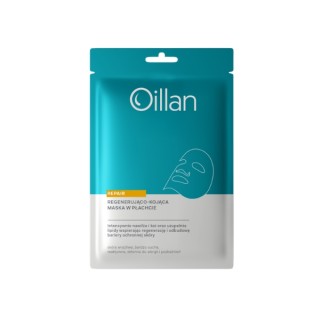 Заспокійлива та зволожуюча тканинна маска для обличчя Oillan Repair 1 шт.