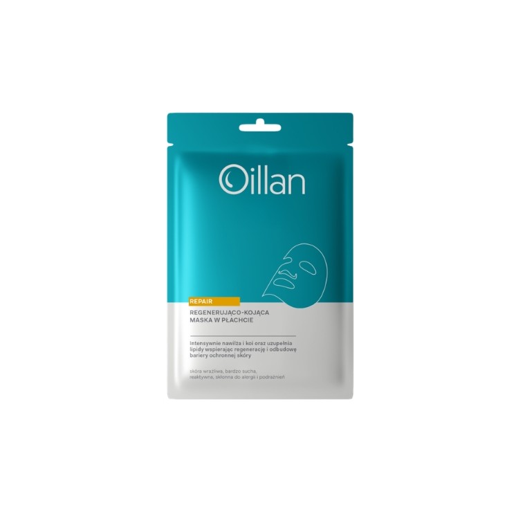 Oillan Repair verzachtend en hydraterend gezichtsmasker (1 stuk)