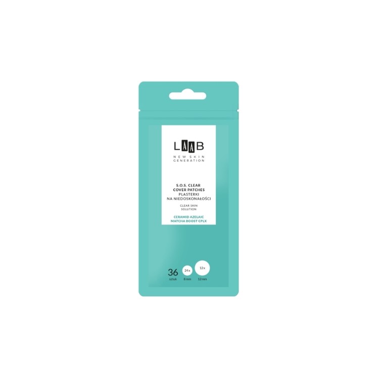 AA LAAB Clear Skin Solution SOS Clear Cover Patches 36 Stück.