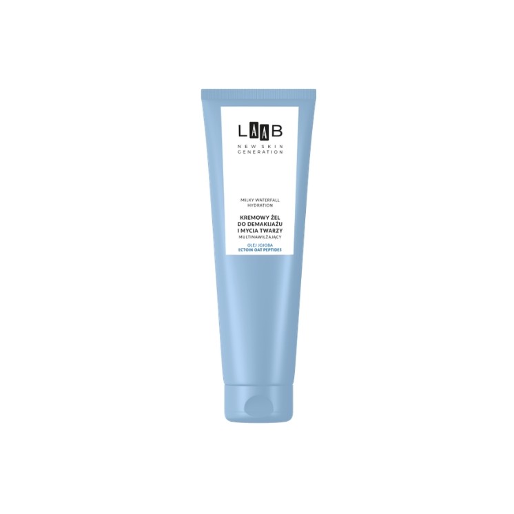 AA LAAB Milky Waterfall Hydration All-In-One кремовий, мультизволожуючий гель для зняття макіяжу та вмивання обличчя 150 мл
