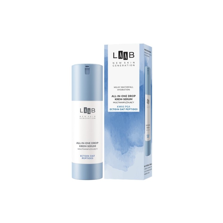 AA LAAB Milky Waterfall Hydration Зволожувальний крем-сироватка для обличчя All in One 80 мл