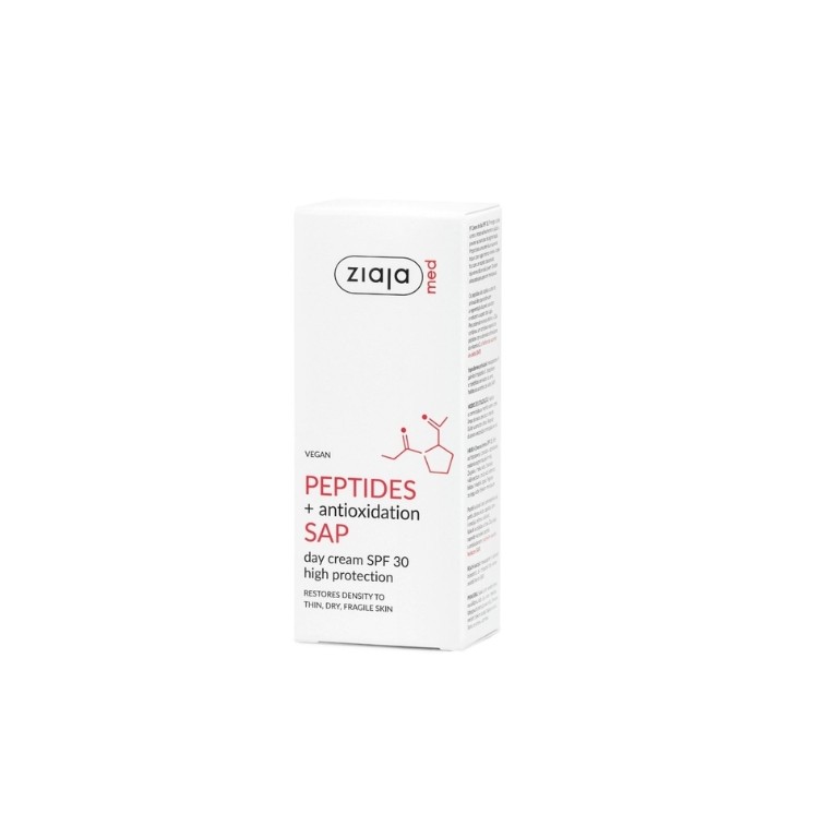 Crème de jour visage Ziaja Med Peptides SPF30 + 50 ml