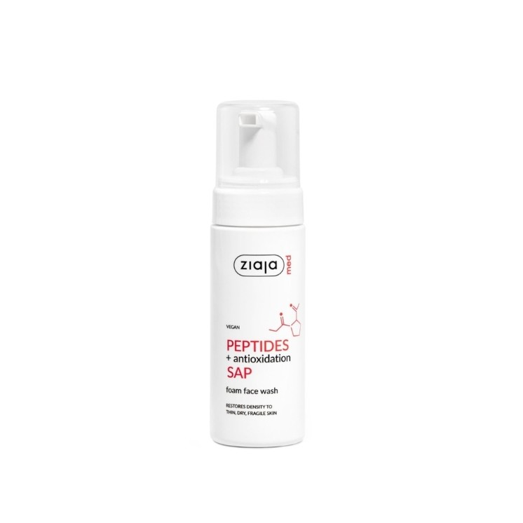 Mousse nettoyante visage aux peptides Ziaja Med et antioxydants 150 ml