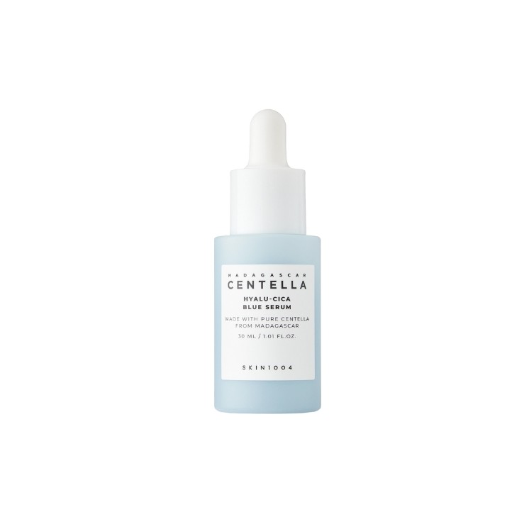 SKIN1004 Madagascar Centella Hyalu-Cica Blue Serum hyaluronowe Serum do twarzy z Wąkrotką 30 ml