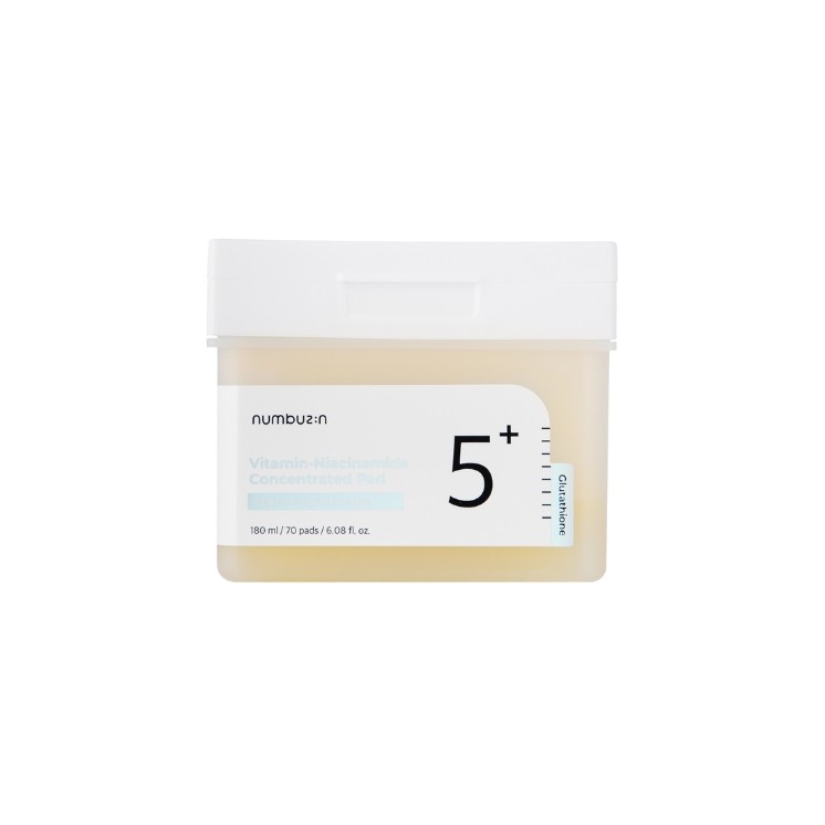 Numbuzin No. 5 Vitamin Niacinamide Concentrated Pads, 70 Stück