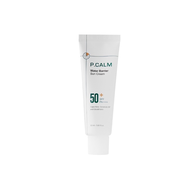 P. Calm Water Barrier Sun Cream SPF50 PA++++ - Зволожувальний крем для обличчя 50 мл