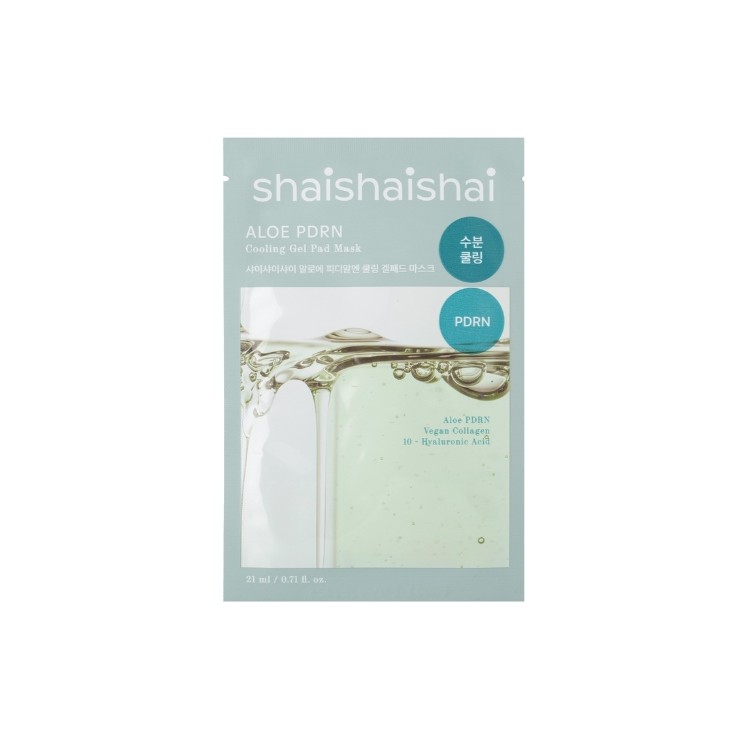 Shaishaishai Aloe PDRN Cooling -Pad Wärmemaske hydro Skin Mask z PDRN 21 ml