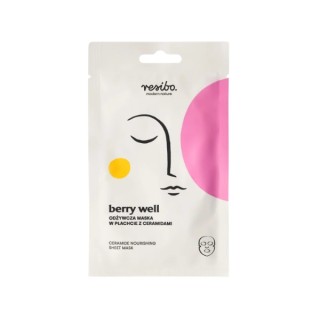 Resibo Berry Well Nourishing Sheet Mask with Ceramides 1 piece