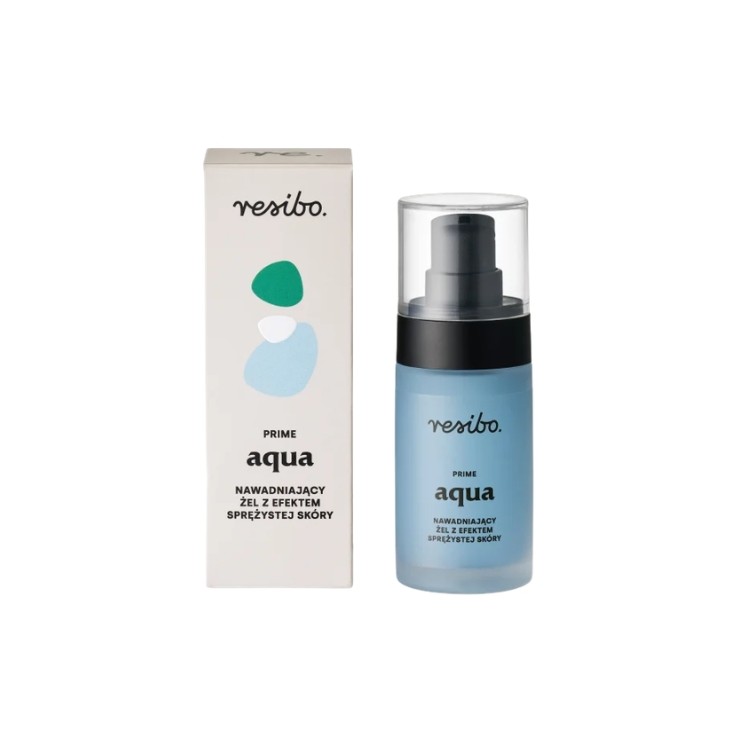 Resibo Prime Aqua Feuchtigkeitsgel mit elastischem Hauteffekt 30 ml