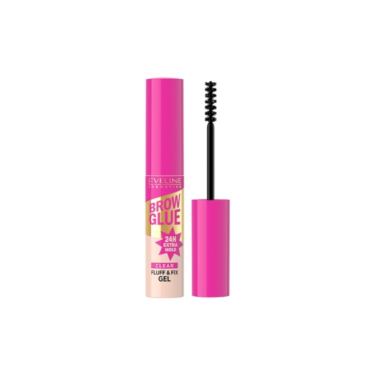 Eveline Brow Glue Fluff & Fix Augenbrauengel 6 ml