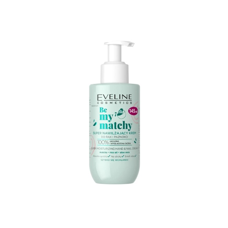 Eveline Be My Matchy super Feuchtigkeitsspendende Hand- und Nagelcreme 145 ml