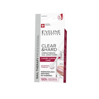 Eveline Professional Nail Therapy Clear & Hard Nagelstärkender Conditioner 12 ml