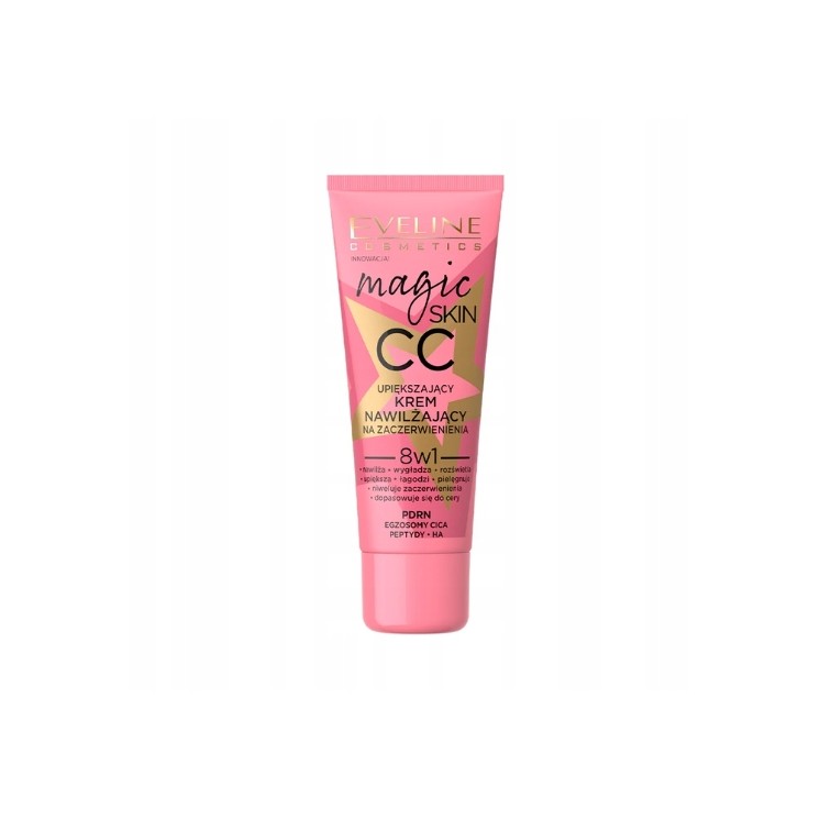 Eveline Magic Skin CC 8-in-1 Verschönernde Feuchtigkeitscreme mit PDRN 50 ml