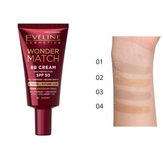 Eveline Wonder Match Creme BB z SPF50 /03/ Nude 30 ml