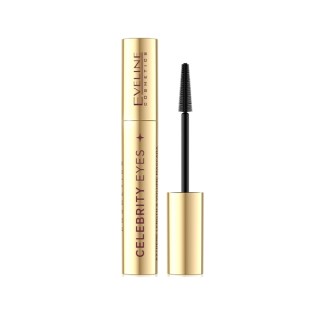 Eveline Celebrity Eyes Wimperntusche für längere und vollere Augen, 7 ml