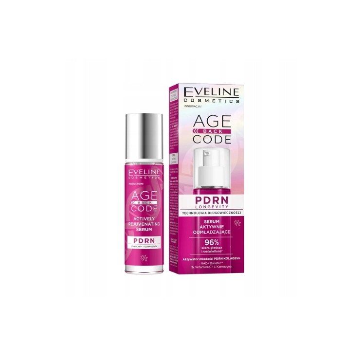 Eveline Age Back Code Actively Rejuvenating Face Serum with PDRN 30 ml