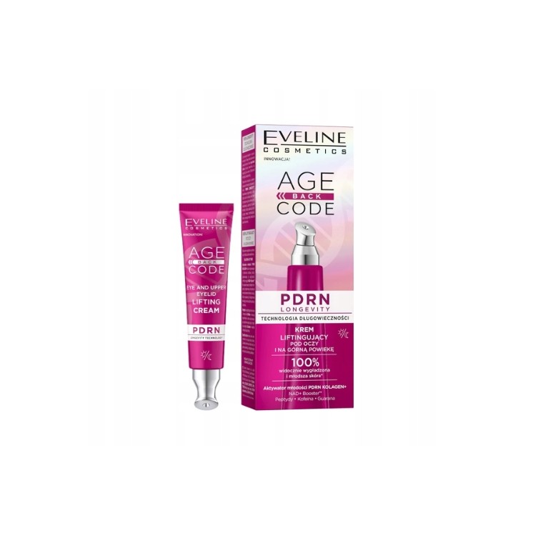 Eveline Age Back Code Lifting Augencreme mit PDRN 15 ml