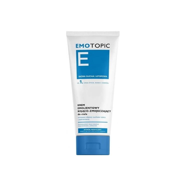 Emotopic Med+ rückfettende, beruhigende und pflegende Körpercreme 200 ml