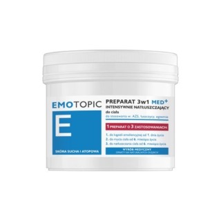 Emotopic Med+ 3-in-1 Körperpräparat für AZS , Psoriasis und Ekzeme 500 ml
