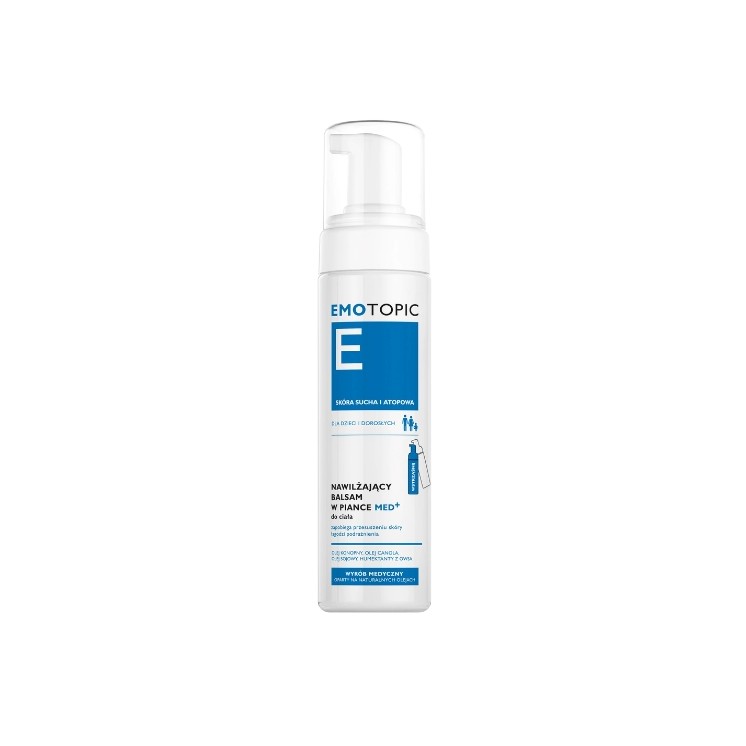 Emotopic Feuchtigkeitsspendende Schaum-Körperlotion 200 ml