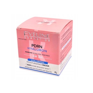 Eveline PDRN & Hyaluron Feuchtigkeitsspendende Gesichtscreme mit Hyaluronsäure 50 ml