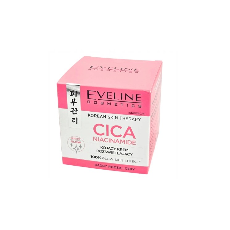 Eveline Korean Therapy Beruhigende und aufhellende Creme mit Cica 50 ml
