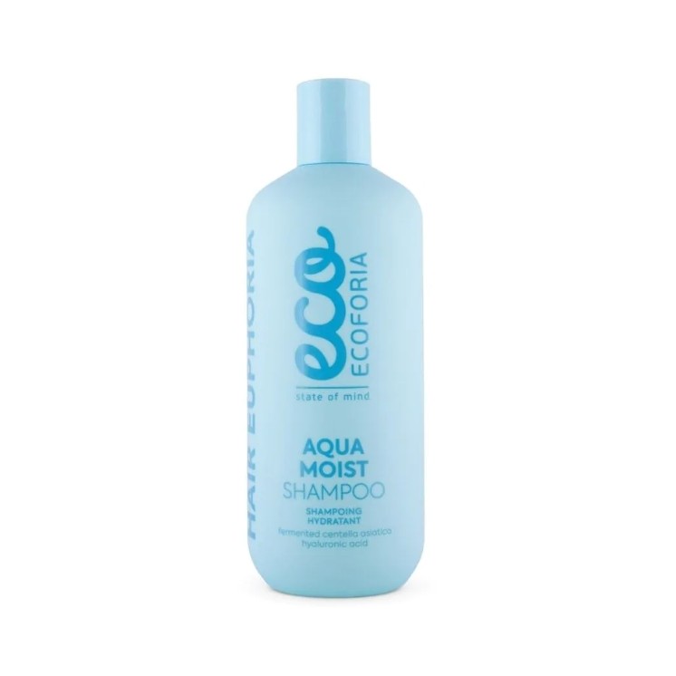 Зволожувальний шампунь для волосся Ecoforia Aqua Moist 400 мл