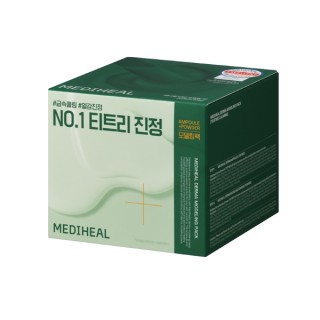 Mediheal Derma Modeling Teebaum Beruhigendes Gesichtspflegeset: Gesichtsampulle + Peel-Off-Maske