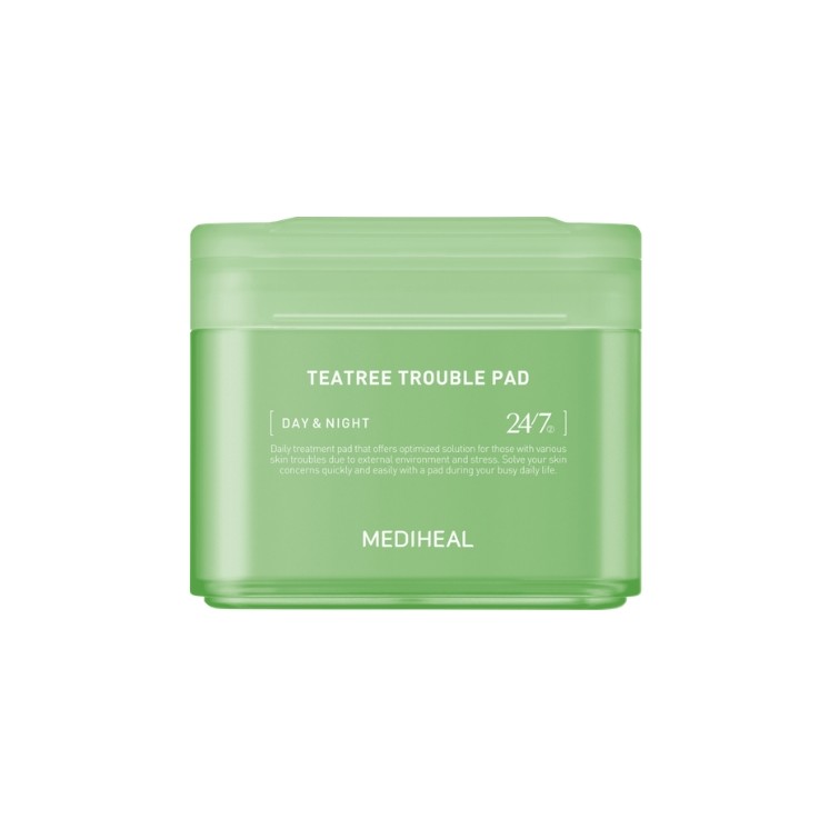 Mediheal Teatree Trouble Toning Face Pads 100 Stück