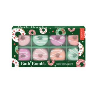 Bella Donut Badebomben-Set, 8 Stück à 30 g