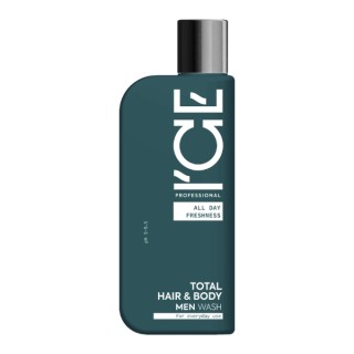 Ice Professional Men Total Haar- & Body 2in1 Shampoo und Duschgel für Männer 250 ml