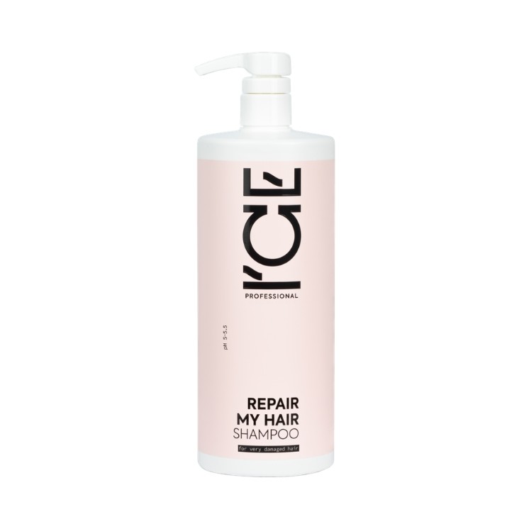 Шампунь Ice Professional Repair My Hair для пошкодженого, ламкого волосся з високою пористістю 1000 мл