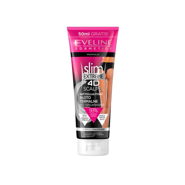Eveline 4D Slim Extreme Scalpel Anti-Cellulite Thermal Mud 250 ml