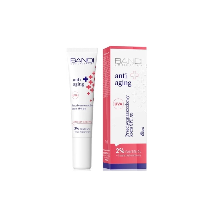 Крем для обличчя Bandi Medical Expert Anti Aging проти зморшок SPF50 14 мл
