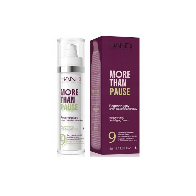 Bandi More Than Pause regenerujący Krem przeciwstarzeniowy do twarzy na noc 50 ml