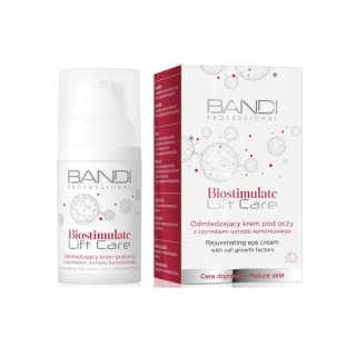 Crème contour des yeux rajeunissante Bandi Biostimulate Lift Care aux facteurs de croissance cellulaire 30 ml