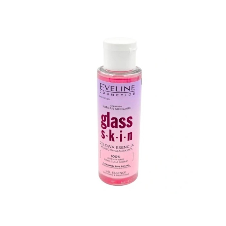 Eveline Glass Skin und glättendes Gel-Essenz für das Gesicht 110 ml