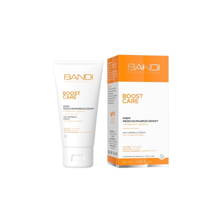 Crème anti-rides Bandi Boost Care au collagène et à l'élastine 50 ml
