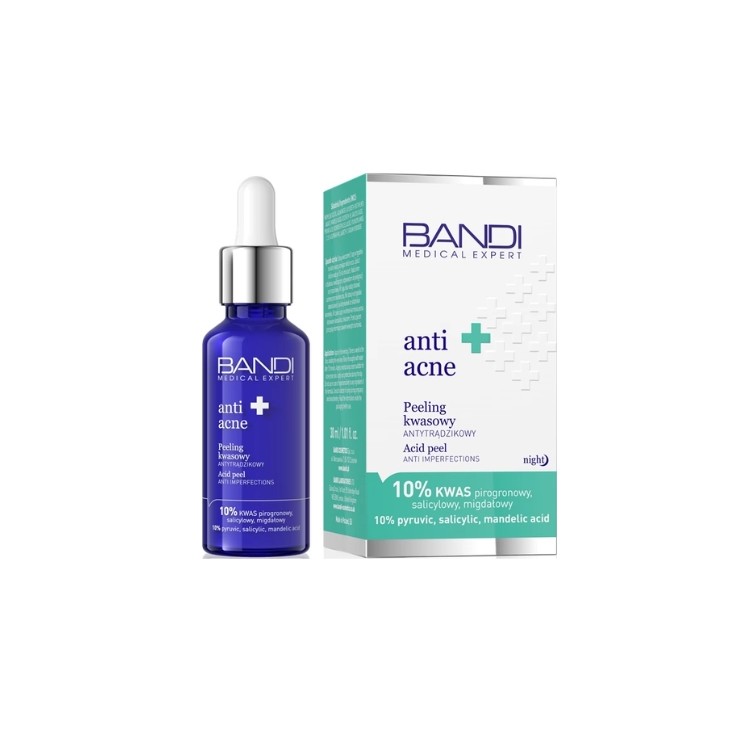 Кислотний Peeling Bandi Medical Expert проти акне 10% 30 мл