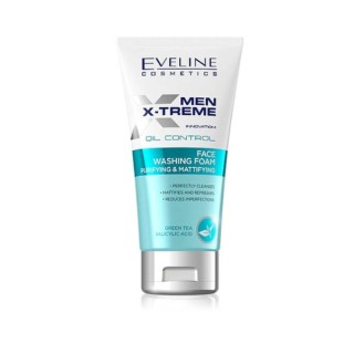 Eveline Men X-Treme Innovation ! Пінка для вмивання обличчя для контролю жирності шкіри 150 мл